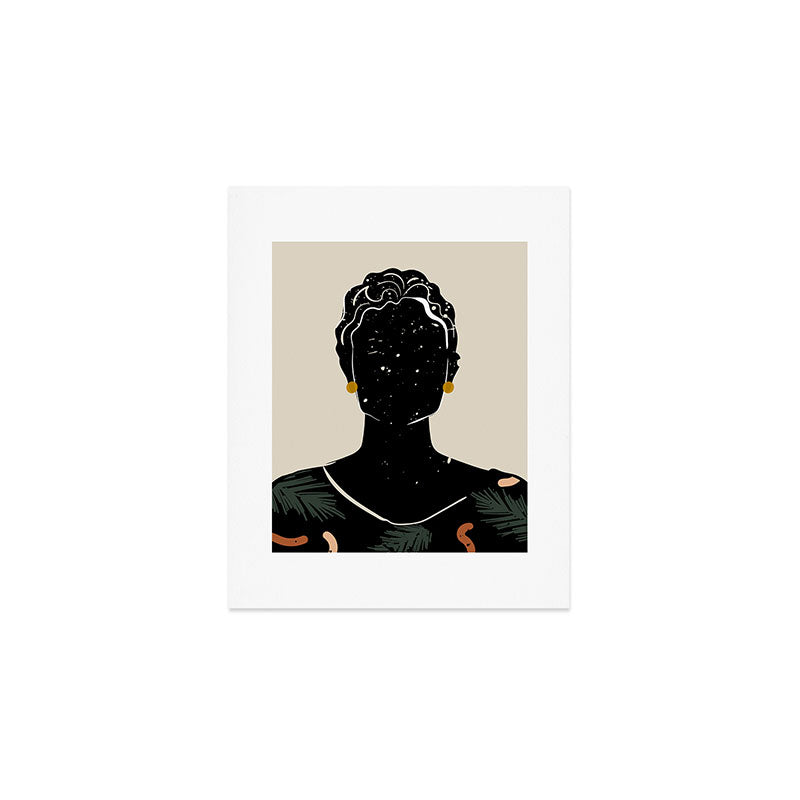 Black Hair No. 5 Art Print Gallery Image 1