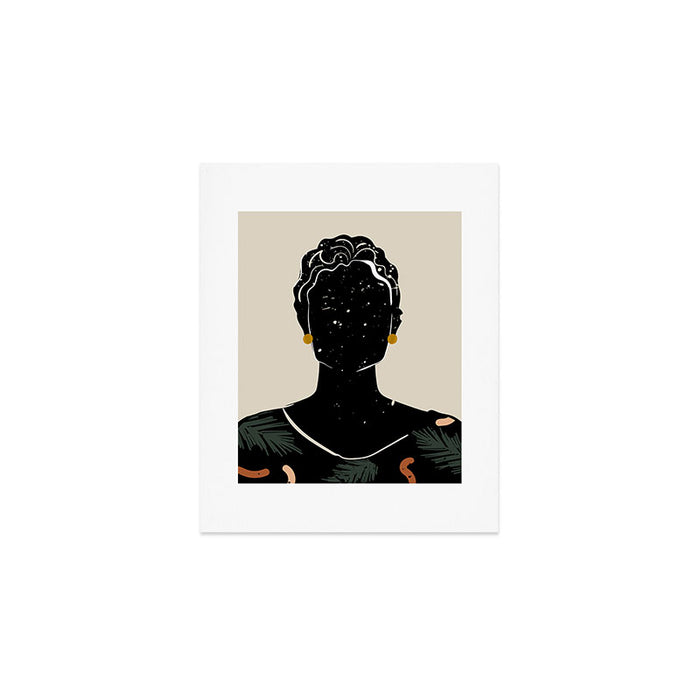 Black Hair No. 5 Art Print Gallery Image 1