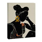 Black Hair No. 6 Canvas Print Gallery Image 6