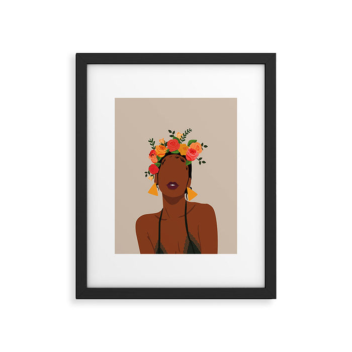 Crown Framed Art Print Gallery Image 1