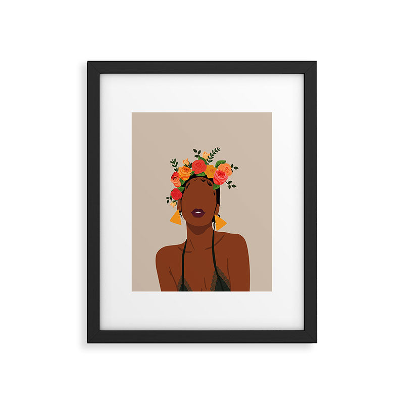 Crown Framed Art Print Gallery Image 5