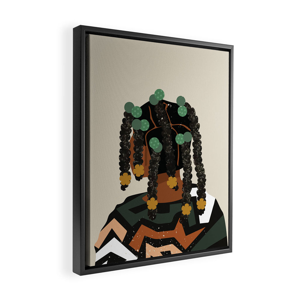 Just Like Mama Framed Canvas Print Gallery Image 2