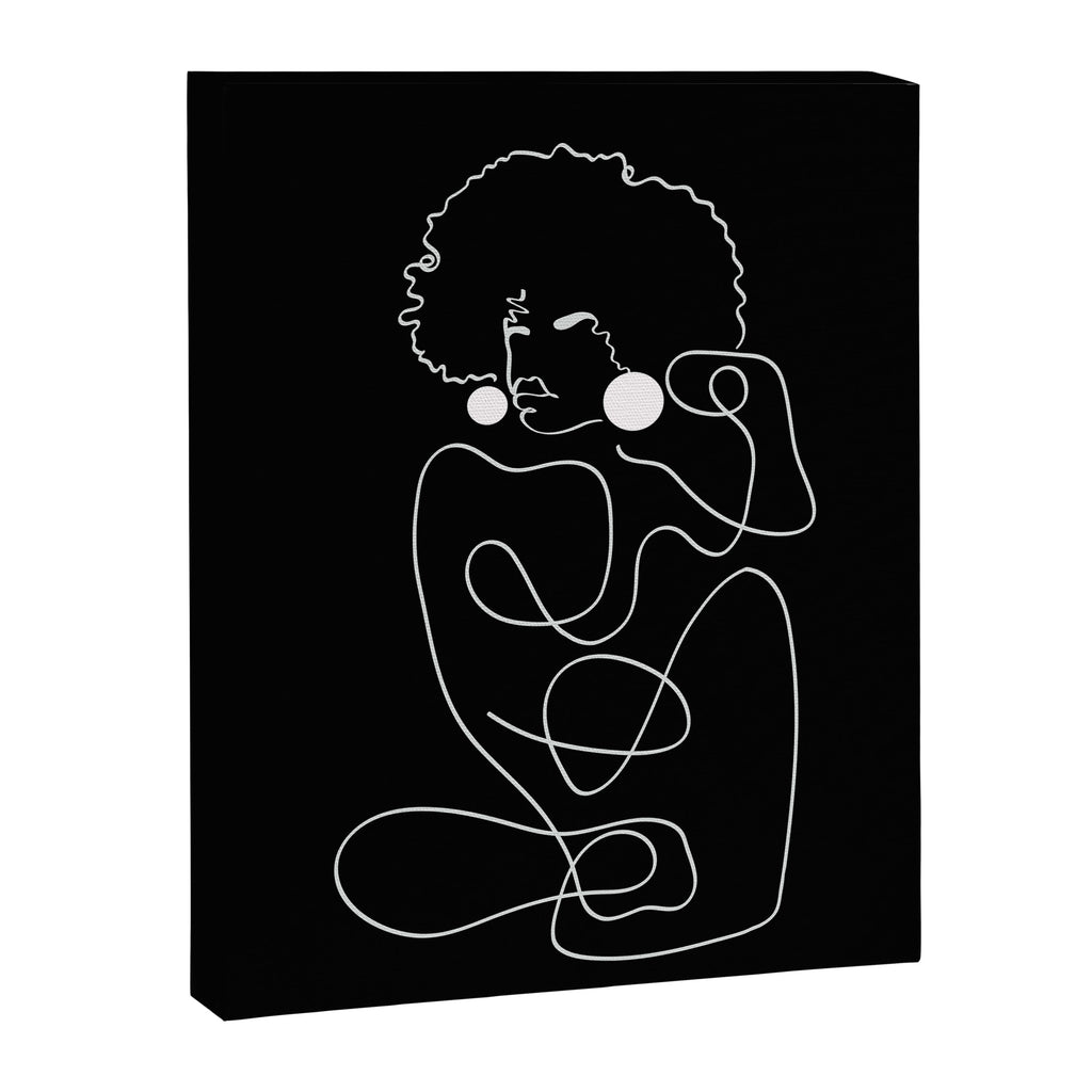 Matisse Noir No. 2 Canvas Print Gallery Image 6