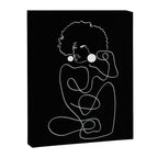 Matisse Noir No. 2 Canvas Print Gallery Image 3