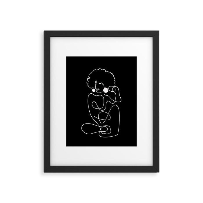 Matisse Noir No. 2 Framed Art Print Gallery Image 1