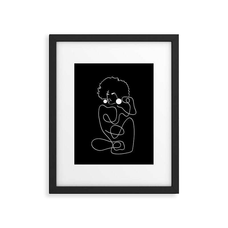 Matisse Noir No. 2 Framed Art Print Gallery Image 5
