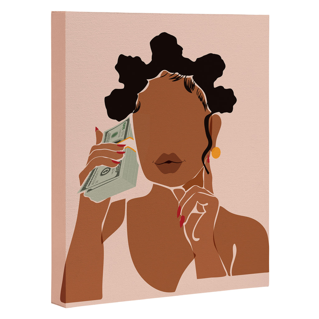 Mo' Money, No Problems Canvas Print Gallery Image 3