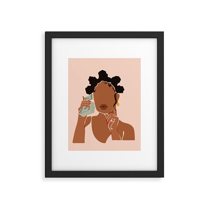 Mo' Money, No Problems Framed Art Print Gallery Image 5