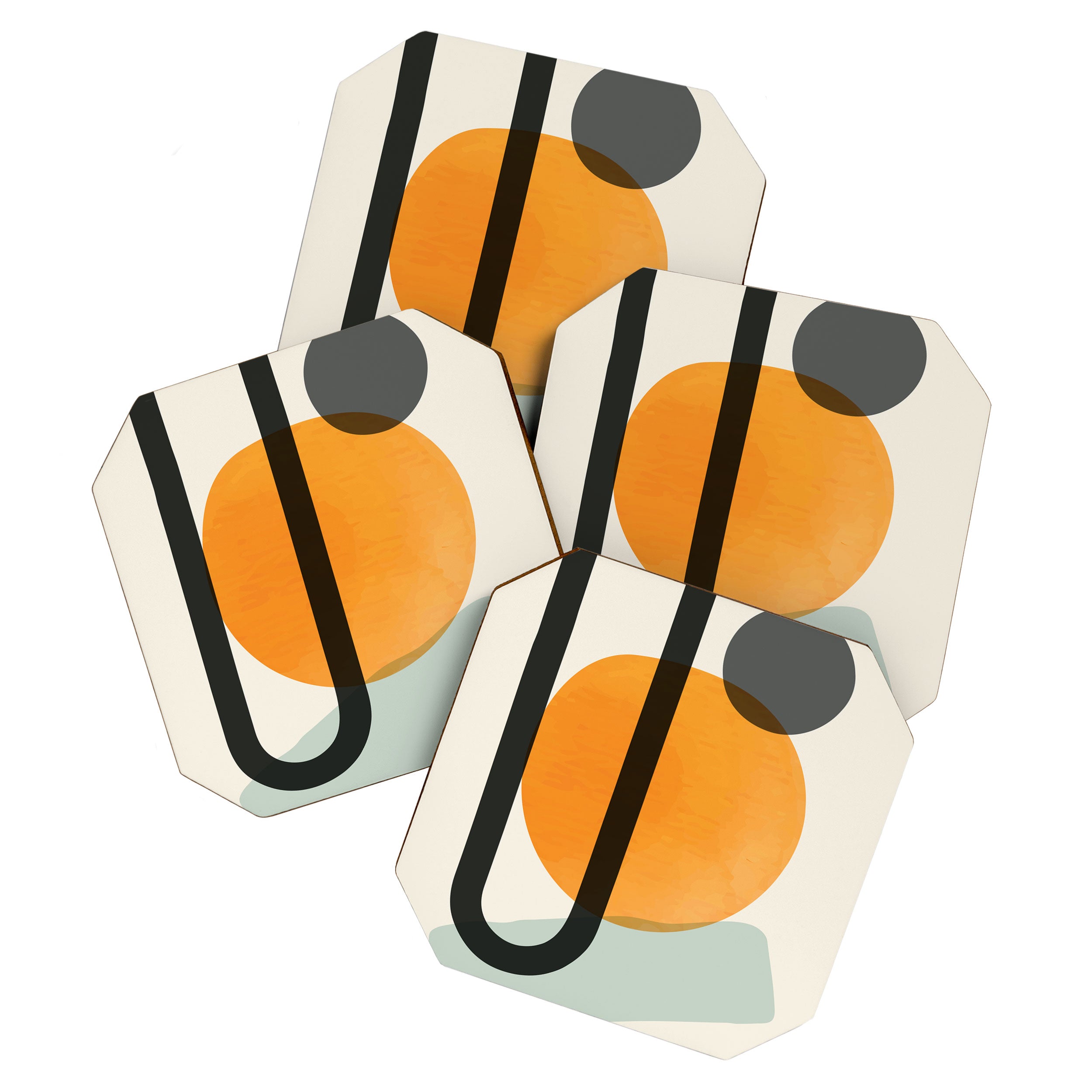 Oranges Coaster Gallery Image 1