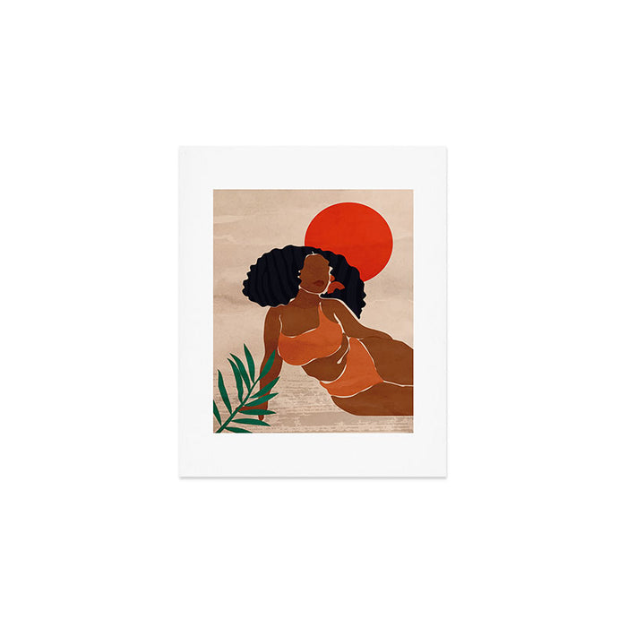 Red Sun Art Print Gallery Image 1
