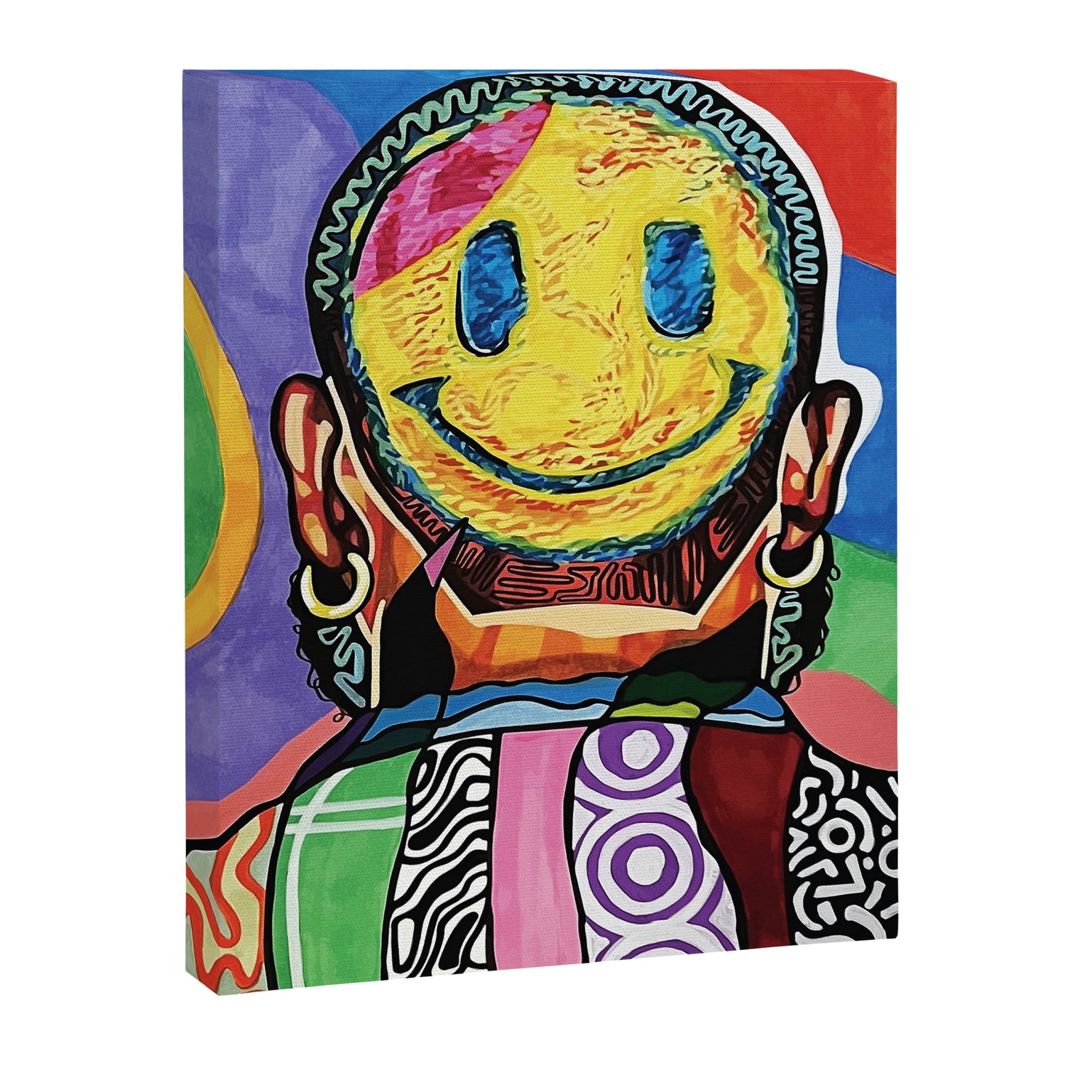 Smiley Canvas Print Gallery Image 3