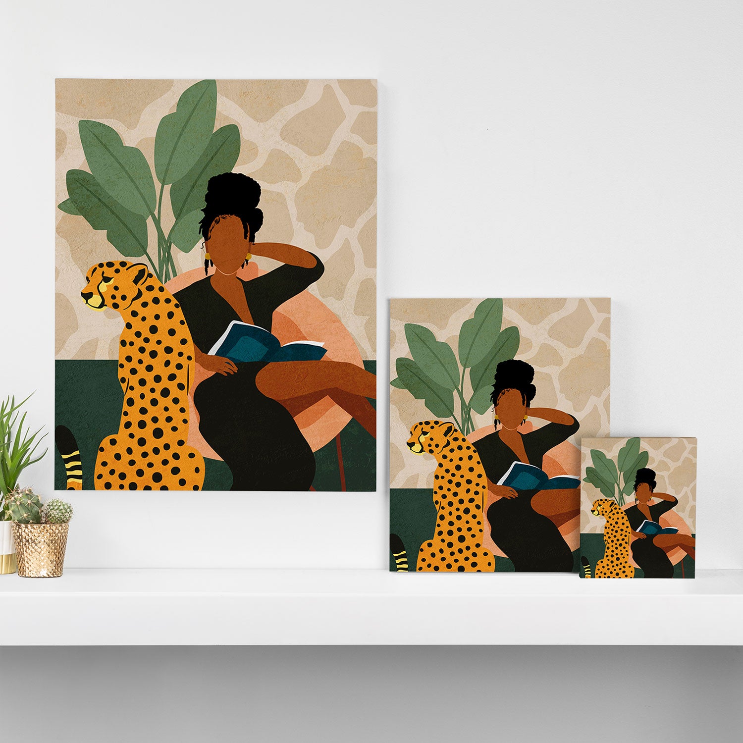 Stay Home No. 1 Canvas Print Gallery Image 3