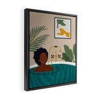 Stay Home No. 2 Framed Canvas Print Gallery Image 2