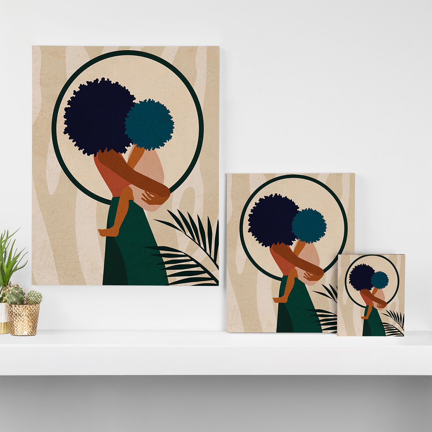 Stay Home No. 3 Canvas Print Gallery Image 3