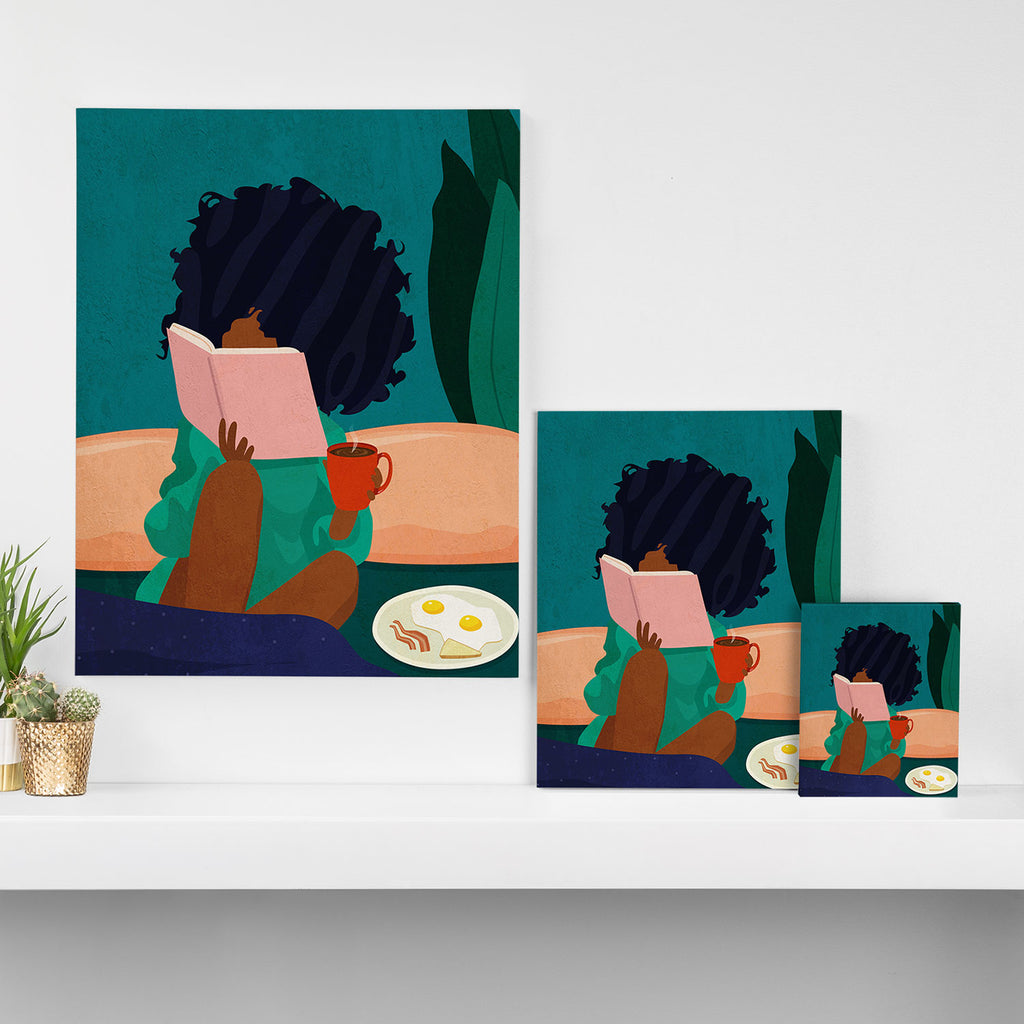 Stay Home No. 5 Canvas Print Gallery Image 3