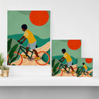 Stay Home No. 7 Canvas Print Gallery Image 3