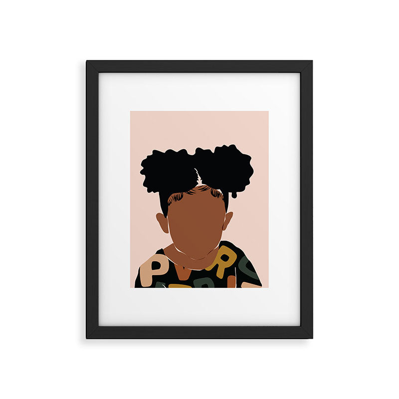 Two Puffs Framed Art Print Gallery Image 5