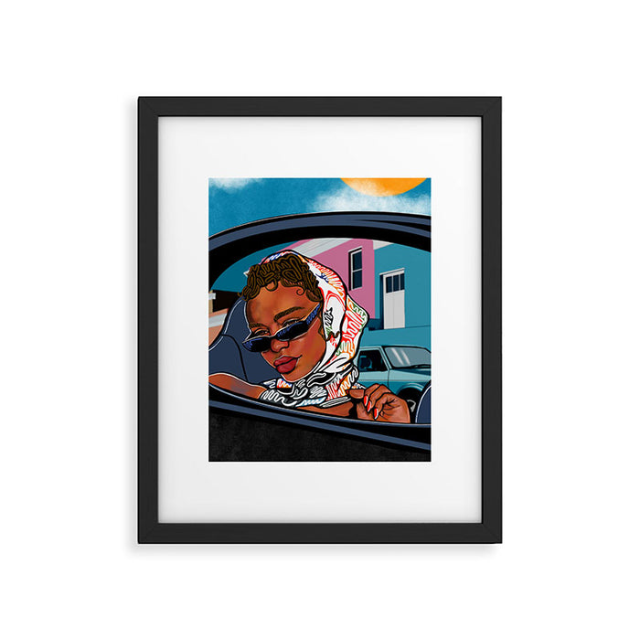 Vintage LA Framed Art Print Gallery Image 1