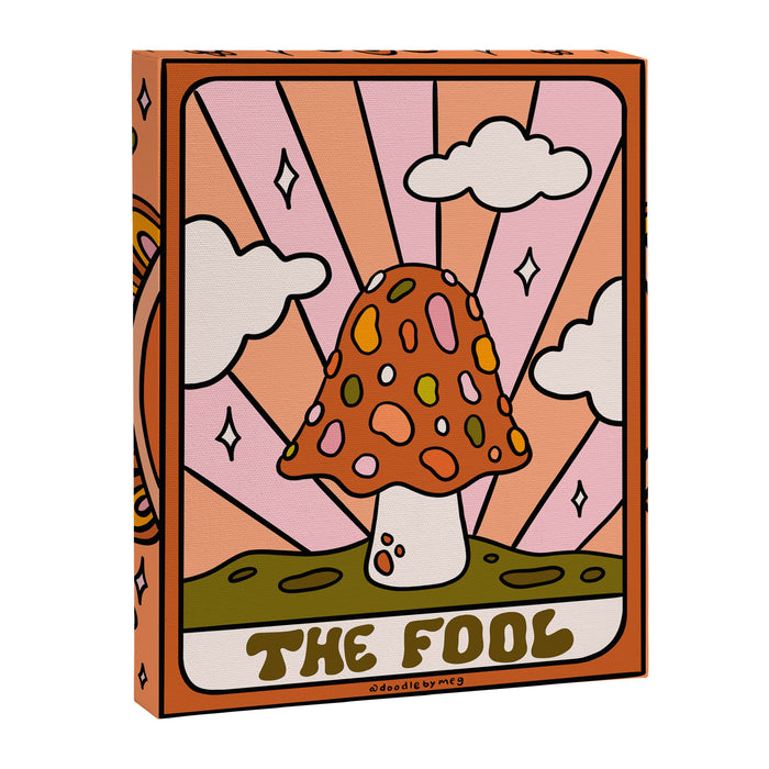 0. The Fool Mushroom Canvas Print Gallery Image 1