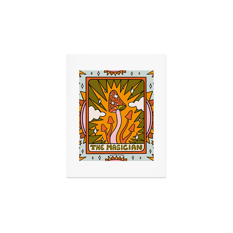 1. The Magician Mushroom Art Print Gallery Image 1