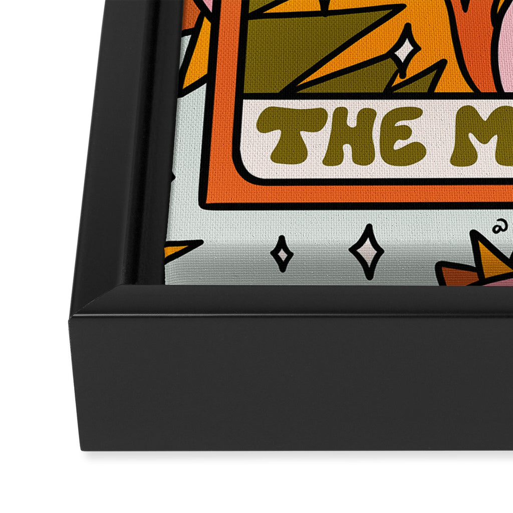 1. The Magician Mushroom Framed Canvas Print Gallery Image 3