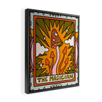 1. The Magician Mushroom Framed Canvas Print Gallery Image 2