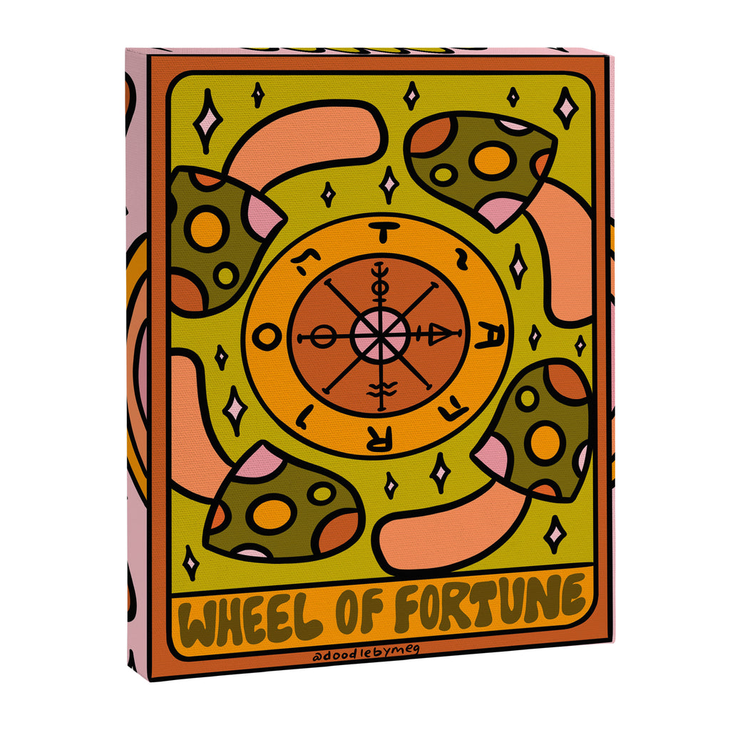 10. Wheel of Fortune Mushroom Canvas Print Gallery Image 8