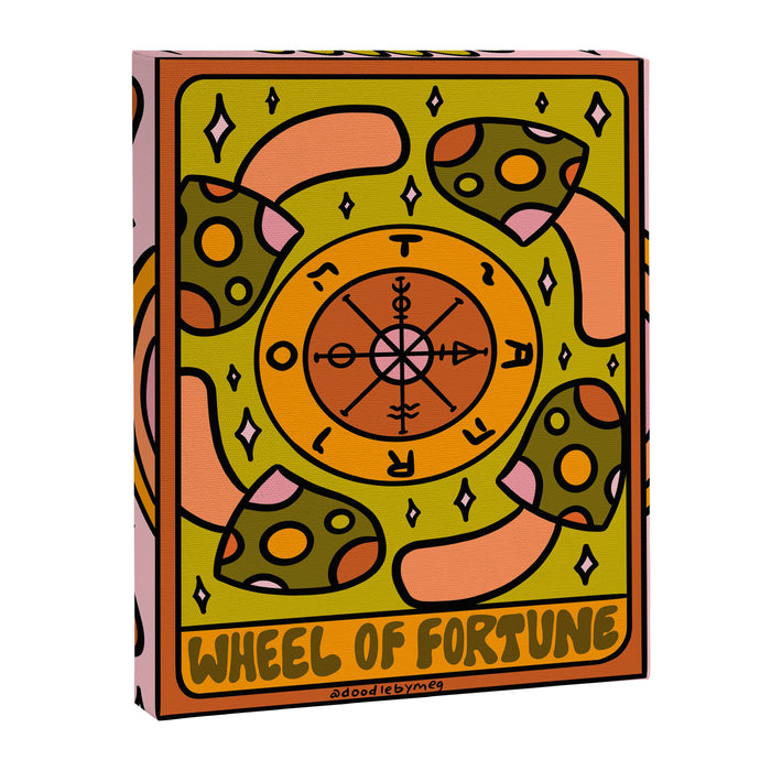 10. Wheel of Fortune Mushroom Canvas Print Gallery Image 1