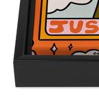 11. Justice Mushroom Framed Canvas Print Gallery Image 3