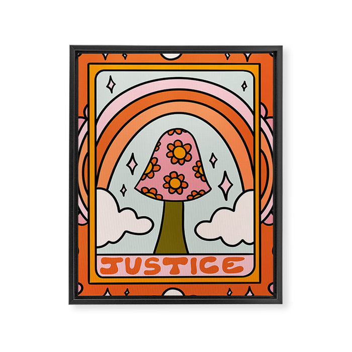 11. Justice Mushroom Framed Canvas Print Gallery Image 1