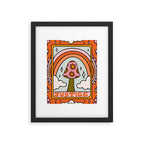 11. Justice Mushroom Framed Art Print Gallery Image 6