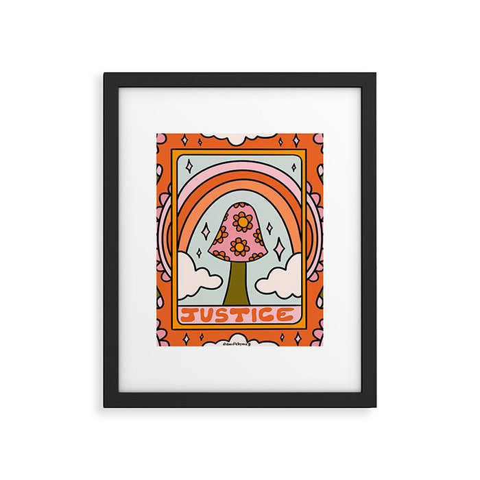 11. Justice Mushroom Framed Art Print Gallery Image 1