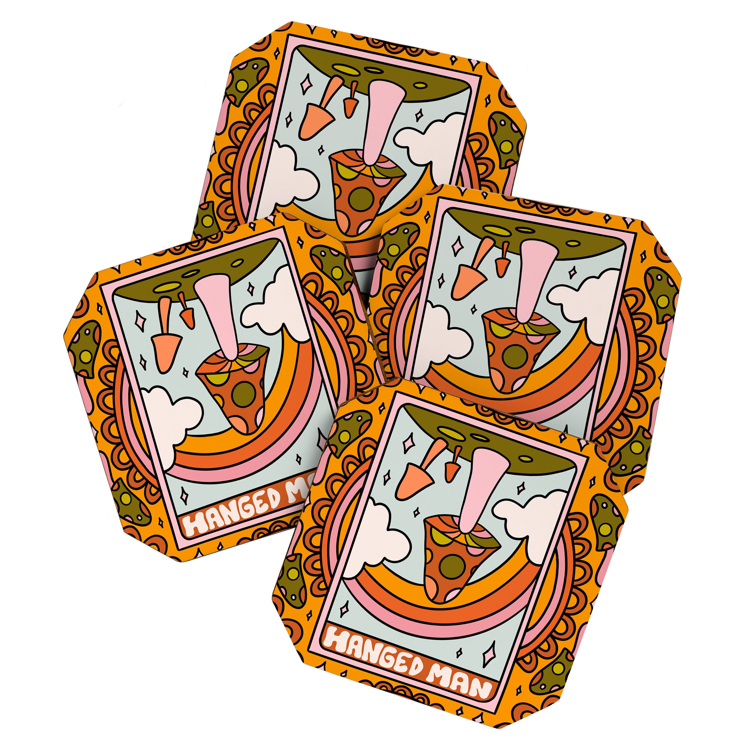 12. Hanged Man Mushroom Coaster Gallery Image 1