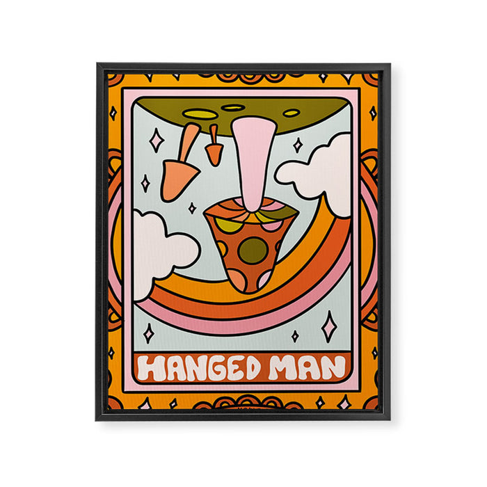 12. Hanged Man Mushroom Framed Canvas Print Gallery Image 1
