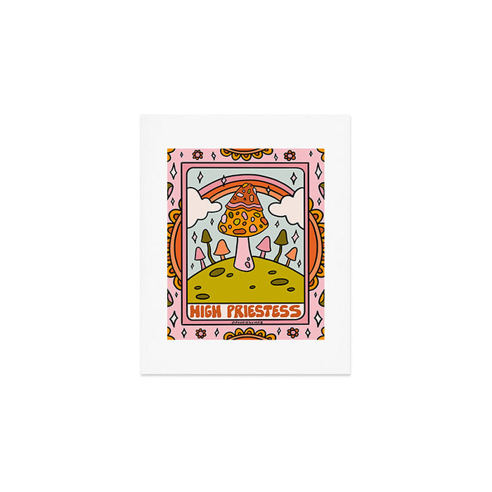 2. High Priestess Mushroom Art Print Gallery Image 1