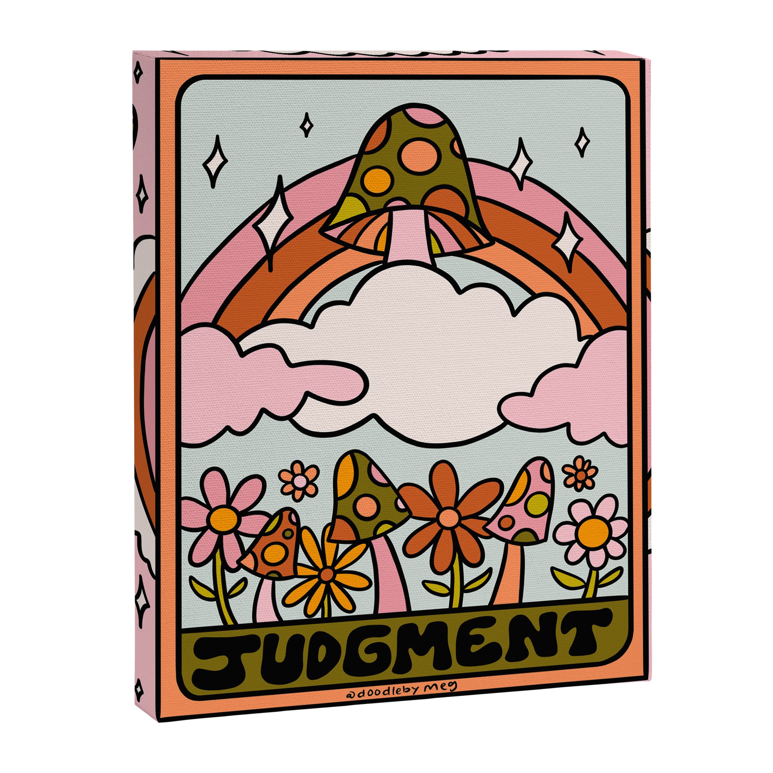 20. Judgment Tarot Mushroom Canvas Print Gallery Image 8