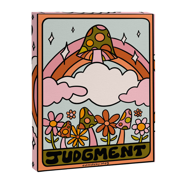 20. Judgment Tarot Mushroom Canvas Print Gallery Image 1