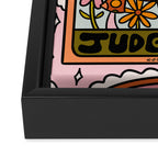 20. Judgment Tarot Mushroom Framed Canvas Print Gallery Image 3