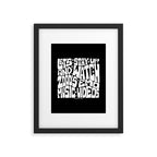 2000's Emo Music Video Framed Art Print Gallery Image 6