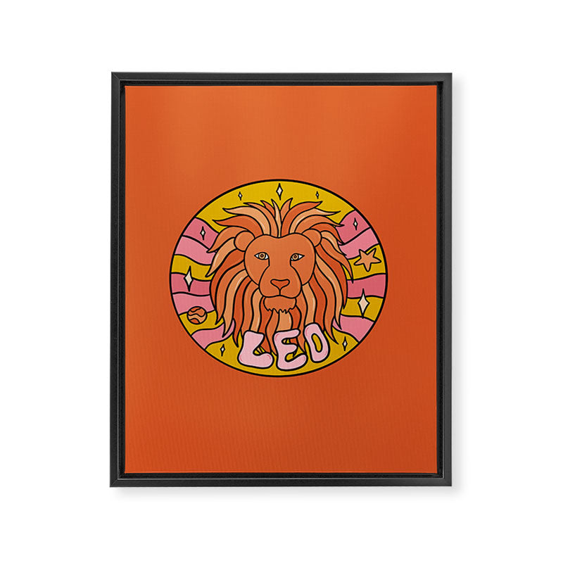 2020 Leo Framed Canvas Print Gallery Image 8