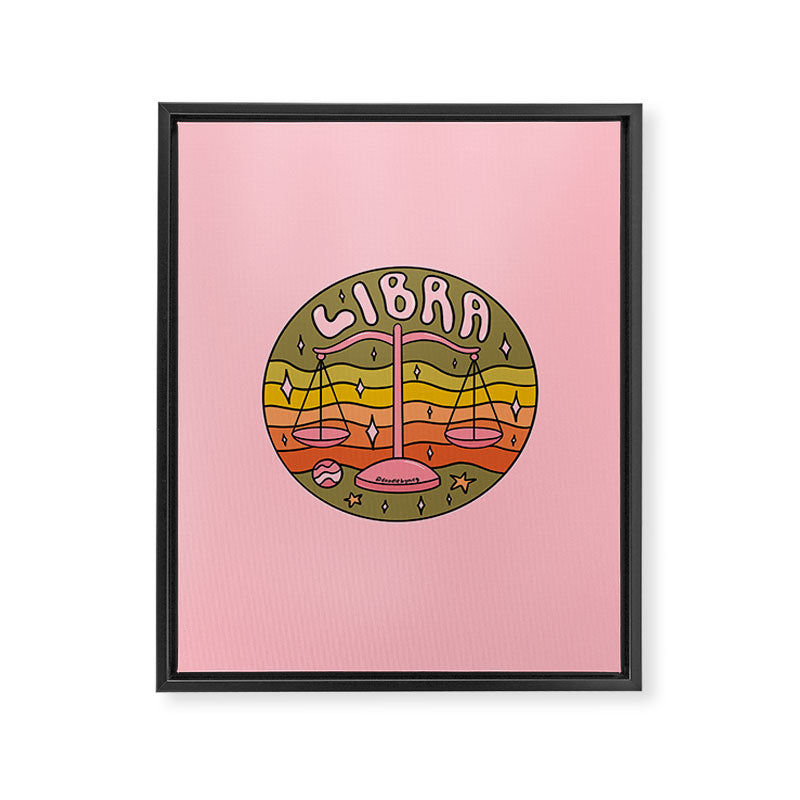 2020 Libra Framed Canvas Print Gallery Image 8