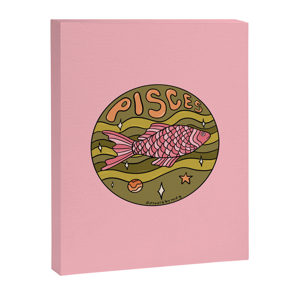 2020 Pisces Canvas Print Gallery Image 8