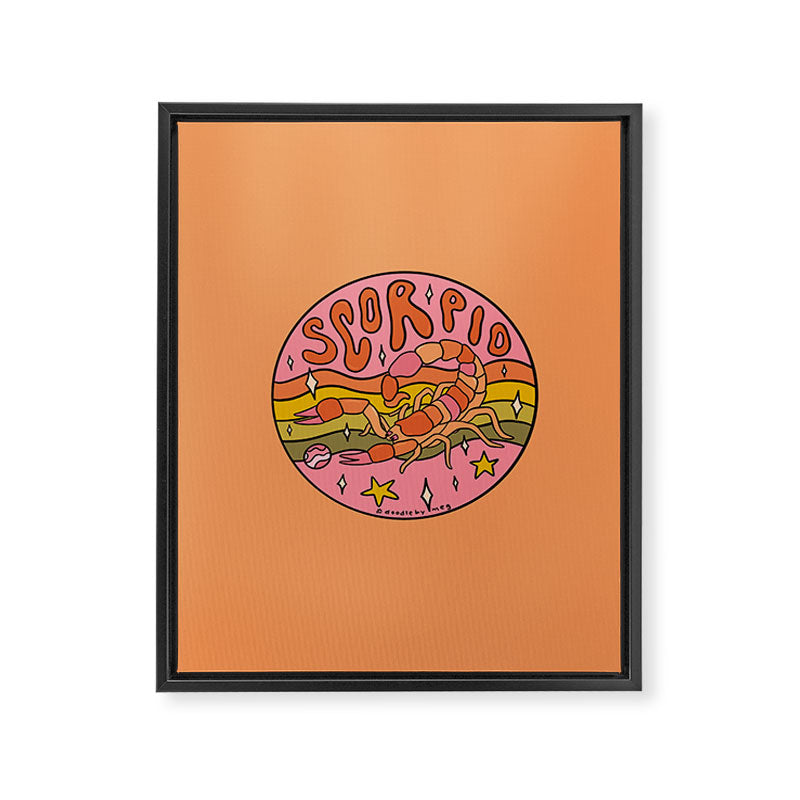 2020 Scorpio Framed Canvas Print Gallery Image 8