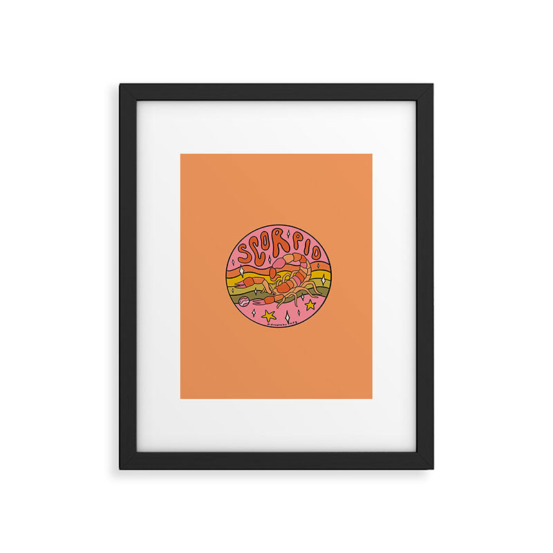 2020 Scorpio Framed Art Print Gallery Image 4