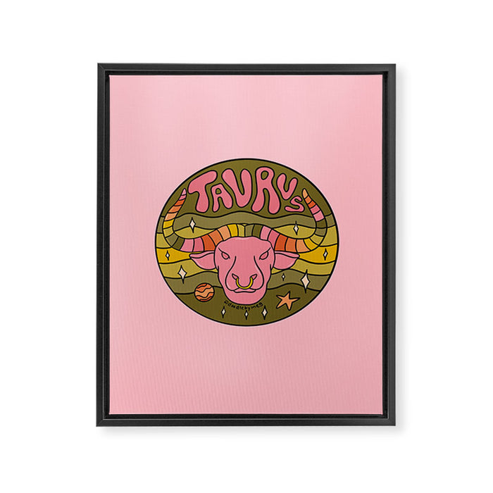 2020 Taurus Framed Canvas Print Gallery Image 1