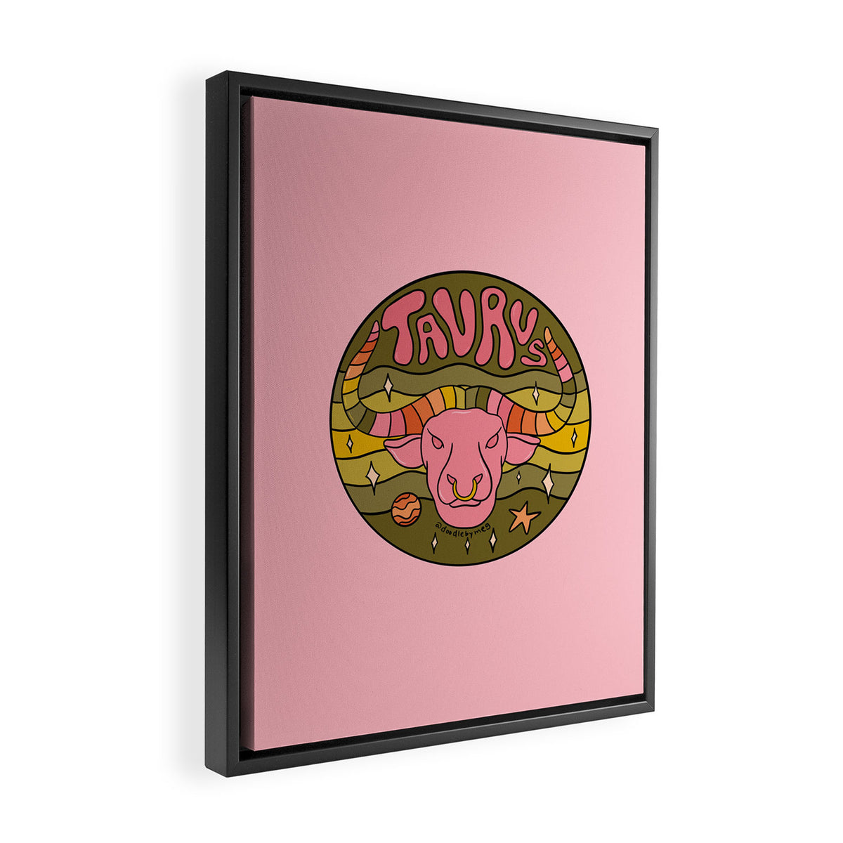 2020 Taurus Framed Canvas Print Gallery Image 2