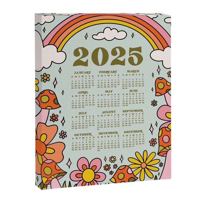 2025 Calendar Canvas Print Gallery Image 1