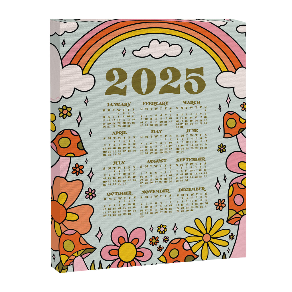 2025 Calendar Canvas Print Gallery Image 6