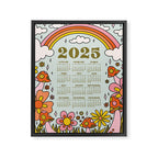 2025 Calendar Framed Canvas Print Gallery Image 6
