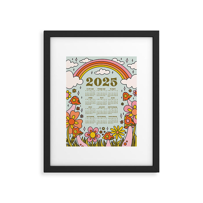 2025 Calendar Framed Art Print Gallery Image 1
